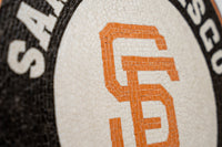 San Francisco Giants Emblem – Handcrafted Natural Stone Mosaic