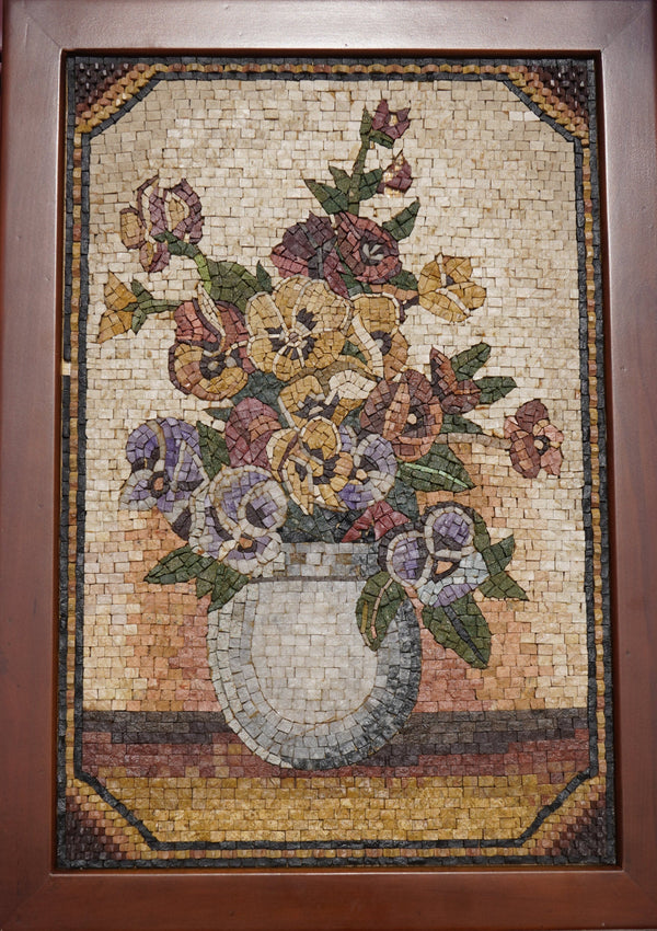 Tribute to Nature’s Beauty Timeless Floral Mosaic